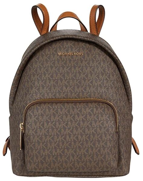 michael kors erin backpack vanilla|Michael Kors Erin Medium Backpack PVC Leather MK Signature .